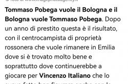 意甲媒(méi)体透(tòu)露：米兰球员波贝加想去博洛尼亚，而博洛尼亚只想600-700萬(wàn)买下他