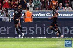 足球丨德甲：勒沃库森不敌霍芬海姆