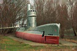 M-261型潜艇，A615项目（苏联）纪念碑，位于俄罗斯克拉斯诺达尔