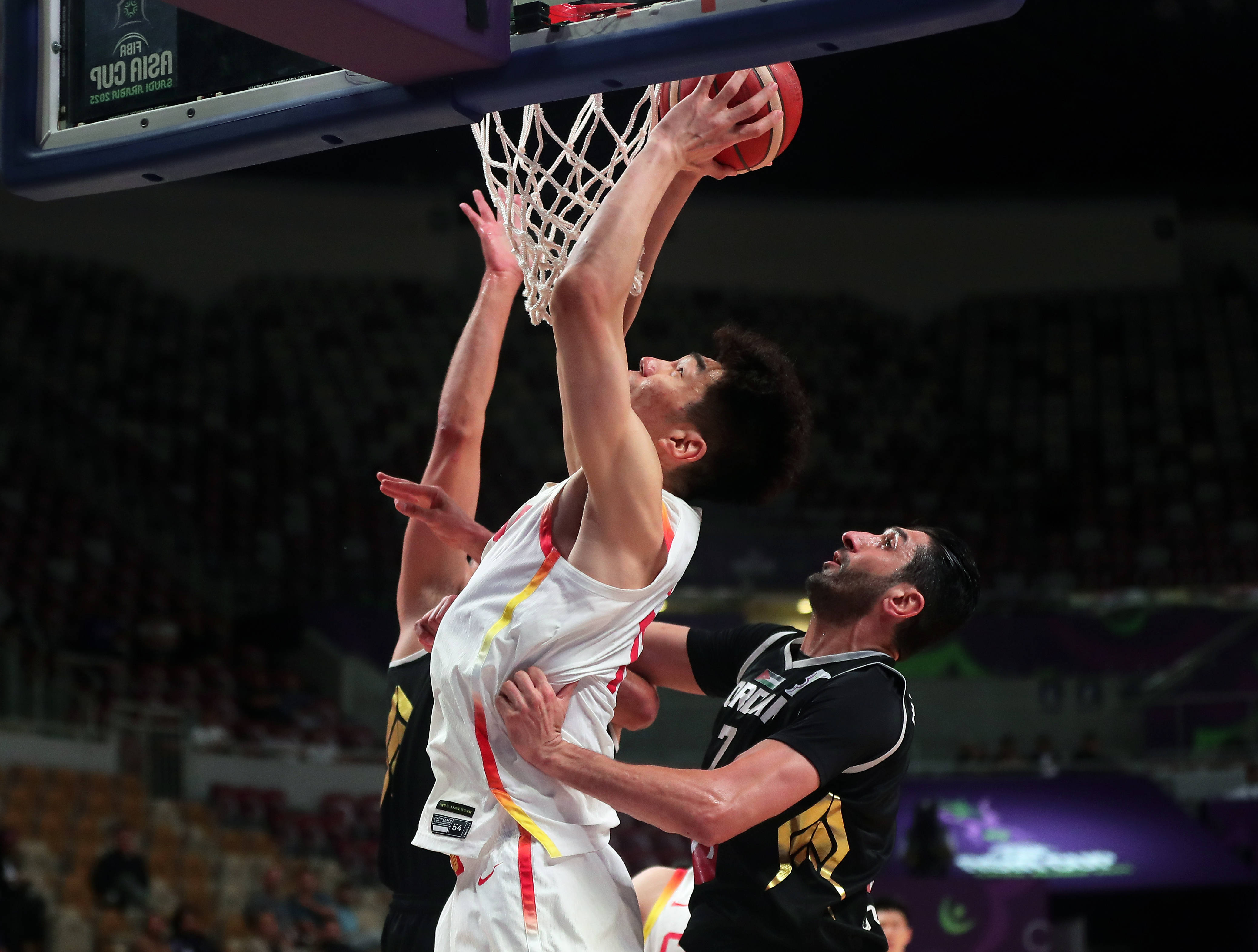 （体育）篮球——国际篮联亚洲杯：中国队对阵约旦队